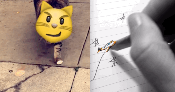Snapchat cartoons