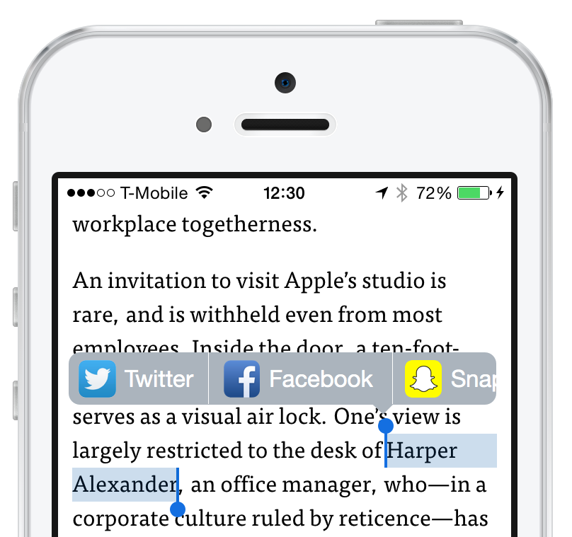What if we could interact directly with text?