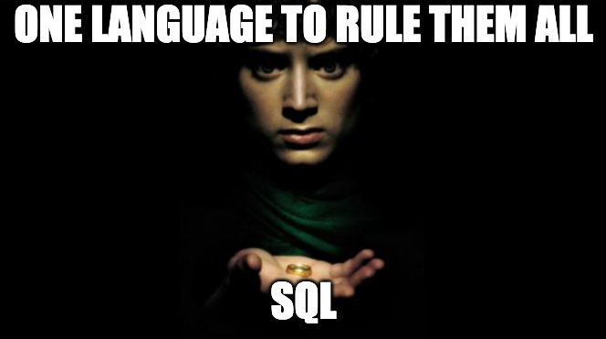 One language to rule them all
