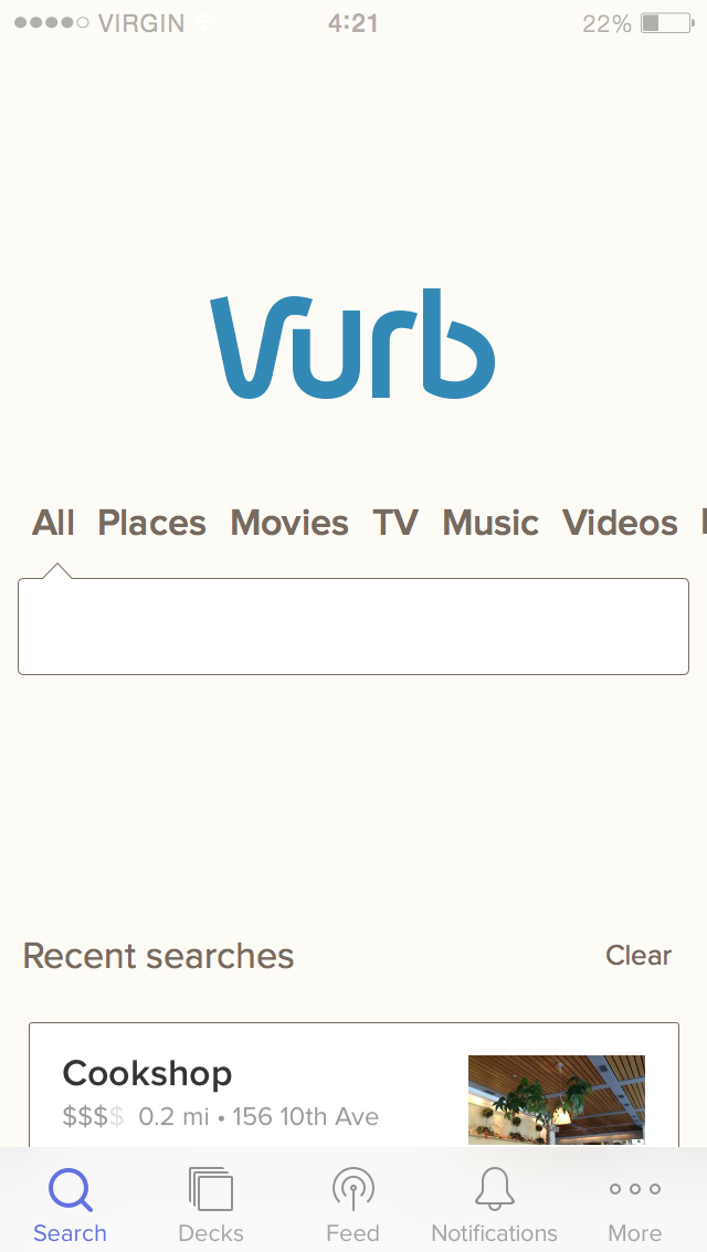 Vurb De-Glossed